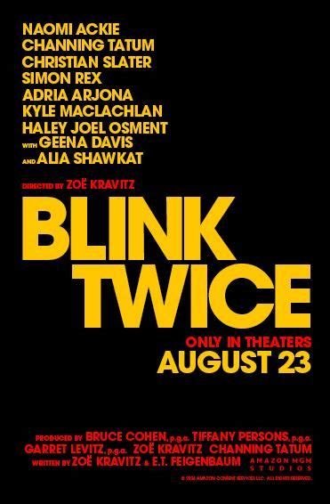 Blink Twice 2025 English
